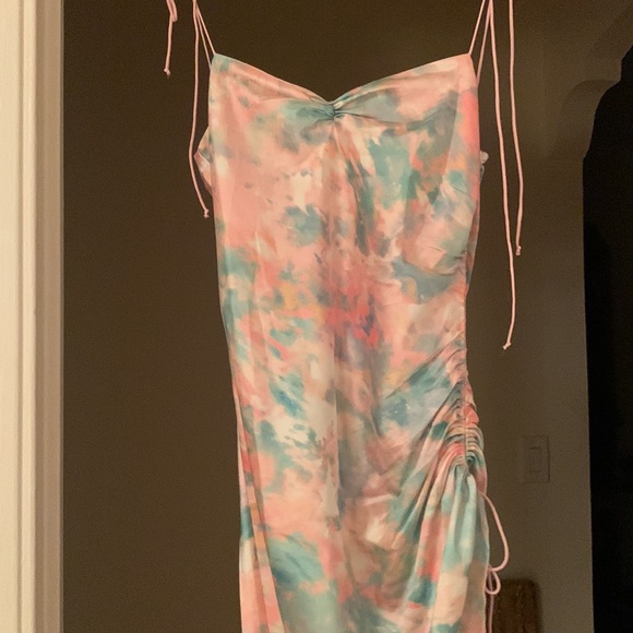 For Love & Lemons Call Me tie dye cinch dress - medium (NEW!!) - Picture 8 of 15